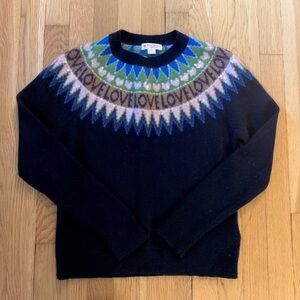 Brooks Brothers Love Fair Isle Cardigan